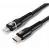 everActive CBB-1CIR USB-C auf Lightning RGB LED Kabel 1m 27W PD Schwarz
