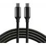 everActive CBB-1PD3 USB-C auf USB-C Kabel 1m PD 60W 3A Schwarz