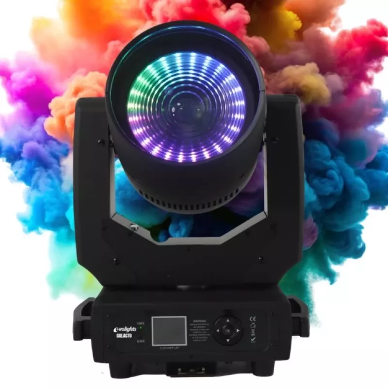 EVOLIGHTS GALACTO Moving Head Beam Wash Light