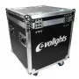 EVOLIGHTS LUMENO CASE 2IN1 Transportkoffer für 2x LUMENO LED PAR-Scheinwerfer, Flightcase mit Rollen