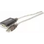 Exertis Connect 149213 USB 2.0 Typ-A auf Typ-B Kabel, 1,8m, Grau/Transparent