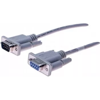 Exertis Connect 580241 Serielles Kabel Grau 5 m D-Sub DB-9