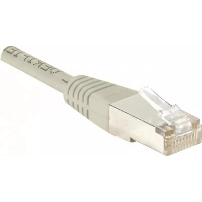 Exertis Connect 842100 Cat6 F/UTP Netzwerk-Patchkabel, 1 m, Grau