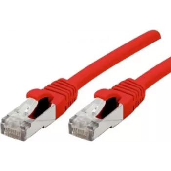 Exertis Connect 858468 Cat6a S/FTP Patchkabel, 1m, Rot