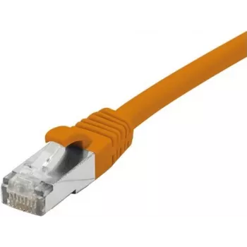 EXERTIS CONNECT CAT 6 F/UTP PoE halogenfreies Patchkabel, Orange, 2,0 m, Snagless 854423