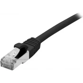 EXERTIS CONNECT Cat 6A S/FTP Patchkabel, 2m, Schwarz, Slim Bend Protection 858486