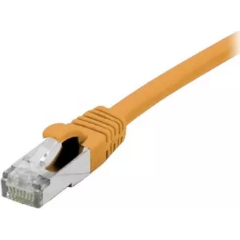 EXERTIS CONNECT Cat 6A S/FTP Patchkabel, 3 m, Orange, Slim Bend Protection 858535