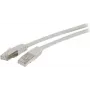 EXERTIS CONNECT Cat.6A S/FTP Patchkabel, 30m, Grau, LSZH, 10G, Slim Snagless Boot 857791