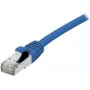 EXERTIS CONNECT Cat 6A S/FTP Patchkabel, Blau, 3,0 m, Slim Snagless Boot, LSZH 858455