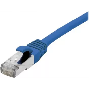 EXERTIS CONNECT Cat.6A S/FTP PiMF Patchkabel, 1 m, Blau 858625