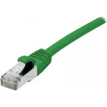 EXERTIS CONNECT Cat.6A S/FTP PiMF Patchkabel, 2m, Grün, LSZH, 10Gbps, RJ45 858619