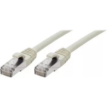 EXERTIS CONNECT CAT 6a SFTP Patchkabel, RJ-45 auf RJ-45, 15 m, Grau 858411