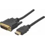 Exertis Connect HDMI-auf-DVI-D Videokabel Adapter 2m Schwarz 127875
