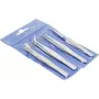 EXERTIS CONNECT Präzisions-Pinzettenset, 4-teilig, Edelstahl, antimagnetisch, säurebeständig, 120 mm 815550