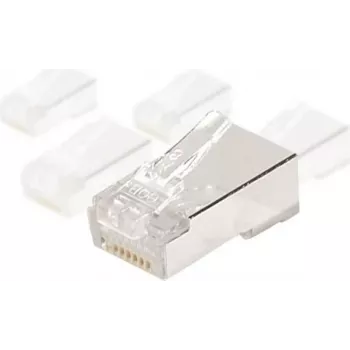 EXERTIS CONNECT RJ45 Stecker Cat.6 STP, 10er-Pack (920580)