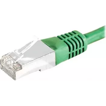 EXERTIS CONNECT S/FTP Cat.6 Patchkabel, PiMF, Grün, 20 m, Slim Snagless Boot 856926