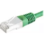 EXERTIS CONNECT S/FTP Cat.6 Patchkabel, PiMF, Grün, 20 m, Slim Snagless Boot 856926