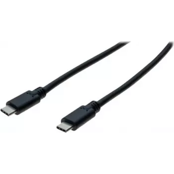 EXERTIS CONNECT USB 3.1 Gen 1 Typ-C auf Typ-C Kabel, 1,8 m, Schwarz 150336