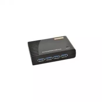 EXSYS EX-1125 4-Port USB 3.0 Hub - 5Gbps, Aluminium, Desktop