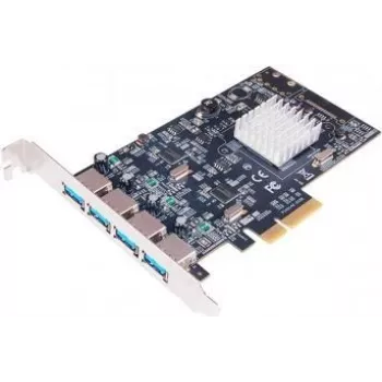 EXSYS EX-12004-2 PCI Express x4 zu 2x USB 3.2 Gen 2 Type-A + 1 interner USB 3.2 Gen 2 Type-A Adapterkarte