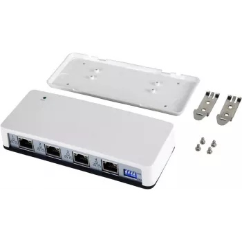 EXSYS EX-1329 USB-C 3.1 Gen 1 auf 4-Port Gigabit Ethernet Adapter