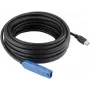 EXSYS EX-1406 USB 3.2 Gen 1 Aktives Verlängerungskabel 10m Schwarz