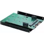 EXSYS EX-3607 SATA 3 RAID-Controller-Karte, 2x SATA III + 2x M.2 NGFF, PCIe 3.0 x4, RAID 0/1/10/JBOD