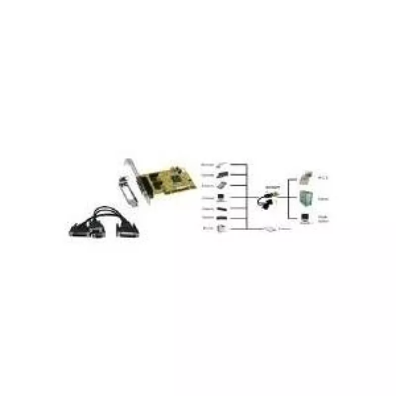 EXSYS EX-43370 2S/1P PCI Multi-I/O-Karte