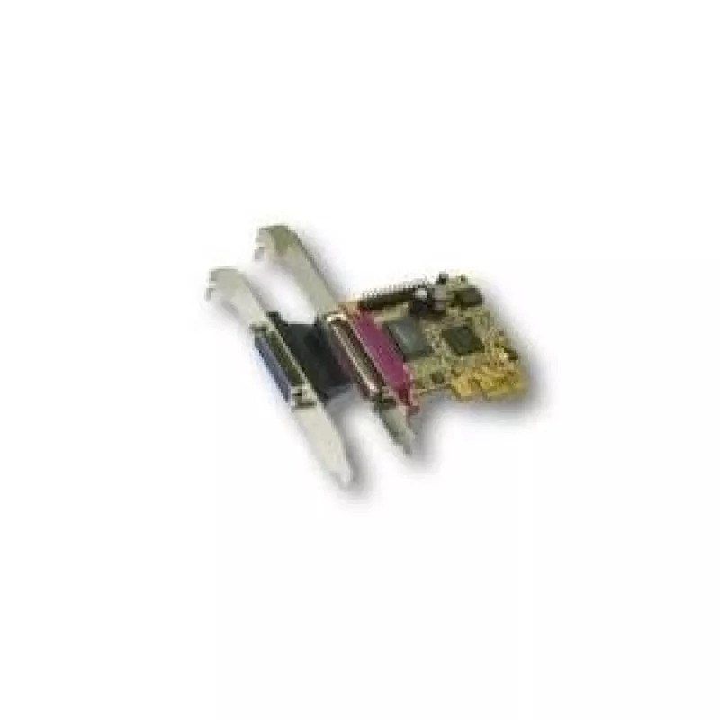 EXSYS EX-44012 PCI Express Dual Parallel Port Karte EPP/ECP, MosChip MCS9901CV, Low Profile