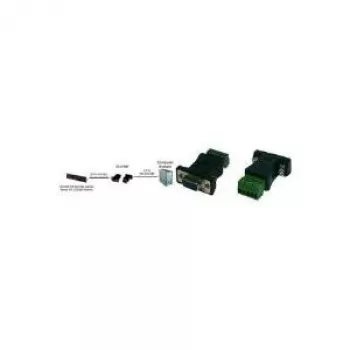 EXSYS EX-47999 Nullmodem-Adapter DB9 Buchse zu DB9 Buchse RS-232 Seriell-Koppler