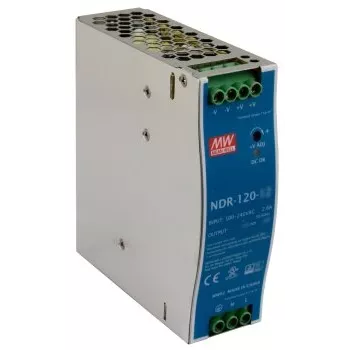 EXSYS EX-6975 DIN-Schienen-Netzteil 120W 24V 5A Industrieller AC-DC-Wandler