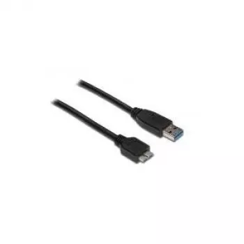 EXSYS EX-K1640-3 USB 3.2 Gen 1 Kabel, USB-A auf Micro-USB B, 3 m, Schwarz