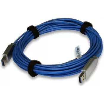 EXSYS EX-K1680 Aktives USB 3.2 Gen 1 Verlängerungskabel 10m, USB-A Stecker auf Buchse, Blau