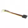 EXSYS EX-K41915 Floppy-auf-SATA-Stromadapterkabel 0,4 m Stecker zu Stecker