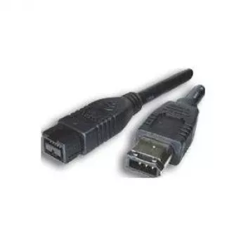 EXSYS FireWire 1394b 9-Pin auf 6-Pin Kabel, 3,0 m, Schwarz EX-K6862