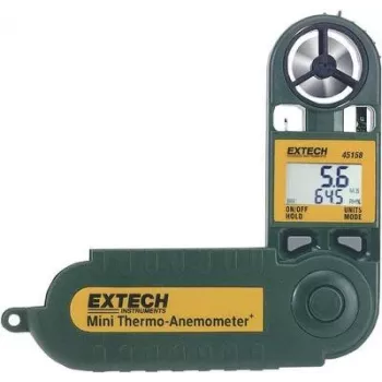 Extech 45158 Taschen-Luftgeschwindigkeits- und Temperaturmessgerät