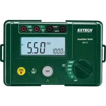 Extech MG310 Isolationsprüfgerät 250V 500V 1000V 5,5 GΩ