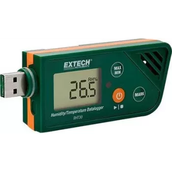 Extech RHT30 Temperatur- und Feuchtigkeits-USB-Datenlogger mit PDF-Berichtsgenerierung