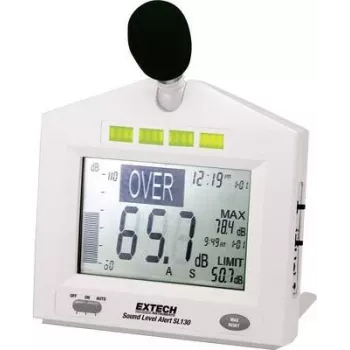 EXTECH SL130G Schallpegelmonitor Datenlogger, 30-130 dB, USB, A/C-Bewertung