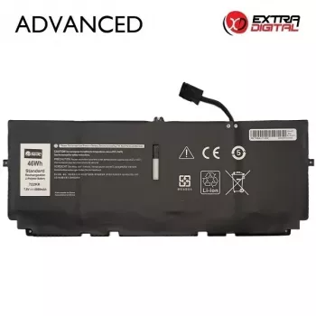 Extra Digital Advanced 6000mAh 11.1V 6-Cell Li-Ion Laptop Battery für Dell Latitude E6400 E6410 E6500 E6510 Precision M2400 M4400 M4500 (Ersetzt 722KK, 0722KK, 312-0625, 312-0633, 312-0634, 312-0763, 312-0844, D608J, D800J, GW240, GW252, HP277, HP287, HP
