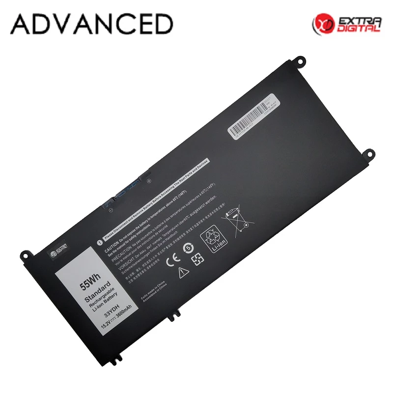 Extra Digital Advanced Laptop-Akku für DELL 33YDH, 55Wh
