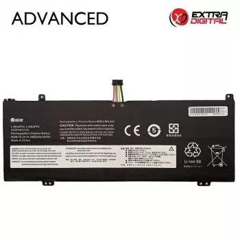 Extra Digital Advanced Laptop-Akku für Lenovo L18C4PF0 L18D4PF0 2900mAh