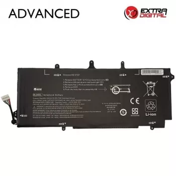Extra Digital Advanced NB462612 Ersatz-Laptop-Akku für HP BL06XL – 3400mAh 11.4V Li-ion 3-Zellen, Schwarz