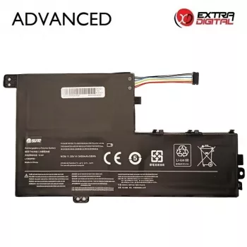 Extra Digital Advanced NB483068 Laptop-Akku für Lenovo L15M3PB0 – 3400mAh 11,1V Li-Ion Ersatz