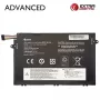Extra Digital Advanced Ersatzakku für Lenovo ThinkPad T470 T480 A475 A485 T570 T580 P51S P52S, 01AV445, 4100mAh, 11.4V, Li-ion, 6 Zellen, Schwarz
