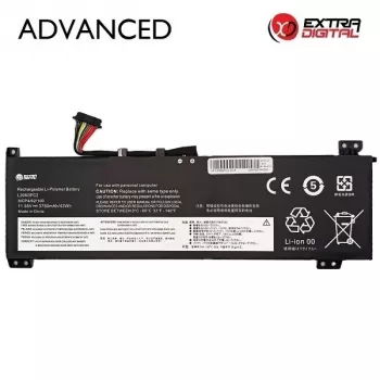 Extra Digital Advanced Ersatz-Laptop-Akku für Lenovo L20M3PC2, 3750mAh, 11.52V, 43Wh, 3 Zellen