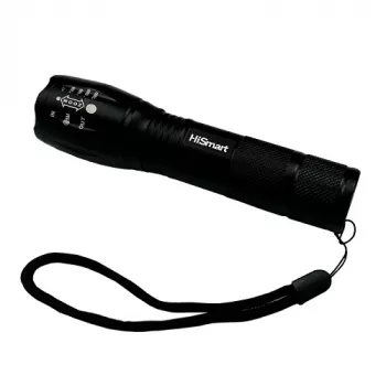 EXTRA DIGITAL Handheld Taschenlampe, 1000lm, 10W mit 18650 Akku