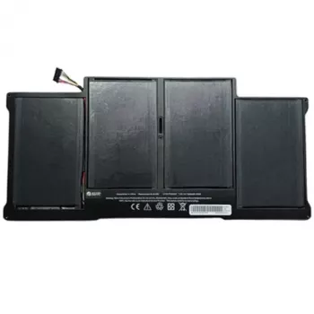 Extra Digital NB420735 Laptop-Akku für Apple MacBook Air A1405 / A1496 / A1377 – 7200mAh, 7.6V, 6-Zellen Premium Li-Po (Schwarz)