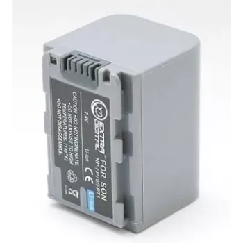 Extra Digital NP-FP70 Ersatzakku für Sony Handycam Camcorder (7,2 V, 1220 mAh, Li-Ion)