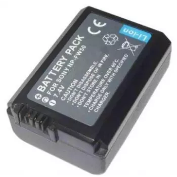 EXTRA DIGITAL NP-FW50 Lithium-Ionen-Akku für Sony Alpha, NEX und RX Kameras (7,2 V, 1020 mAh)